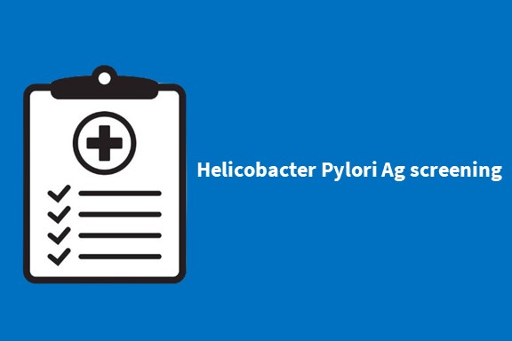 Helicobacter Pylori Ag screening 