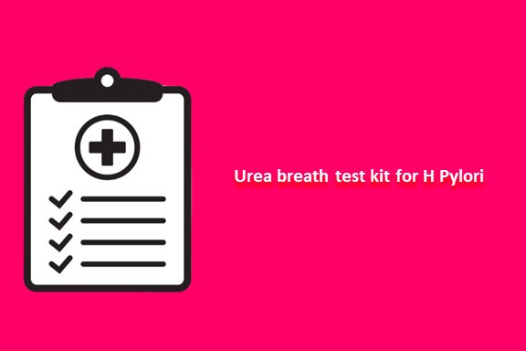 Urea breath test kit for H Pylori